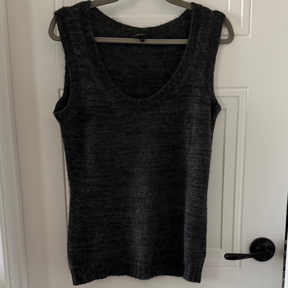 Gucci Charcoal Tank Top